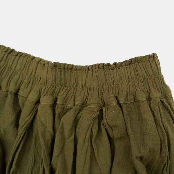 Original design plain cotton skirt