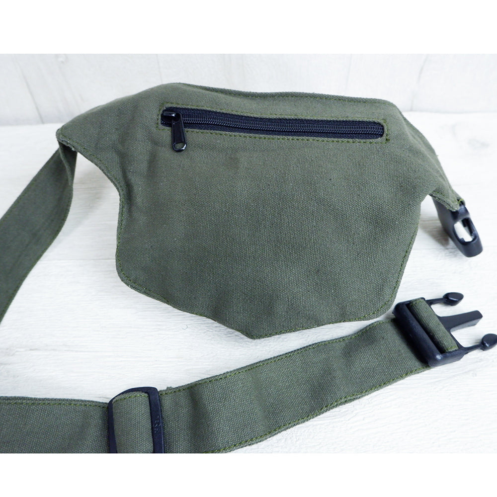 Round Cotton Waist/Bum Bag
