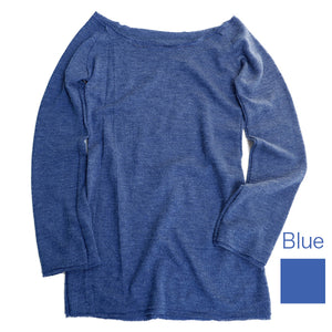 Off shoulder knit jumper