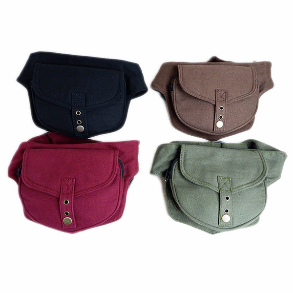Round Cotton Waist/Bum Bag