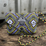 Psychedelic print Jazzy festival Shoulder Bag