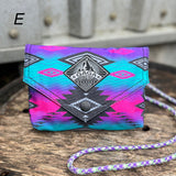 Psychedelic print Jazzy festival Shoulder Bag