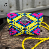 Psychedelic print Jazzy festival Shoulder Bag