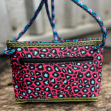 Psychedelic print Jazzy festival Shoulder Bag