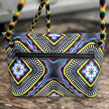 Psychedelic print Jazzy festival Shoulder Bag