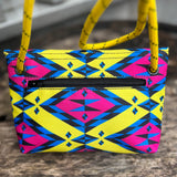 Psychedelic print Jazzy festival Shoulder Bag