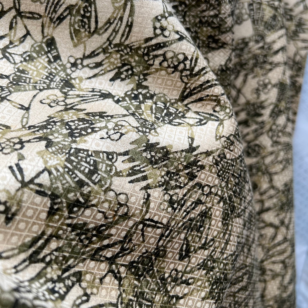 Shiny Green Hand Fan