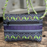 Psychedelic print Jazzy festival Shoulder Bag