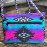 Psychedelic print Jazzy festival Shoulder Bag