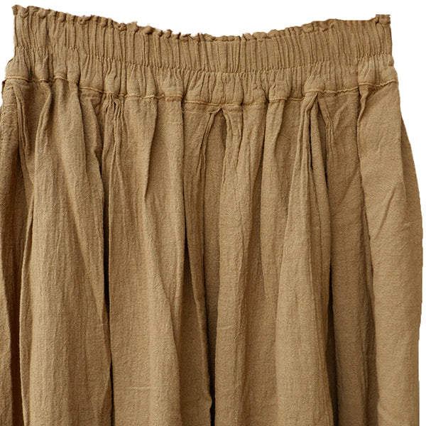 Original design plain cotton skirt