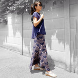 Lotus print t-shirt