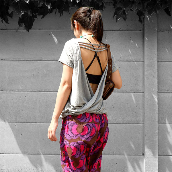 Reversible design Ladies t-shirt