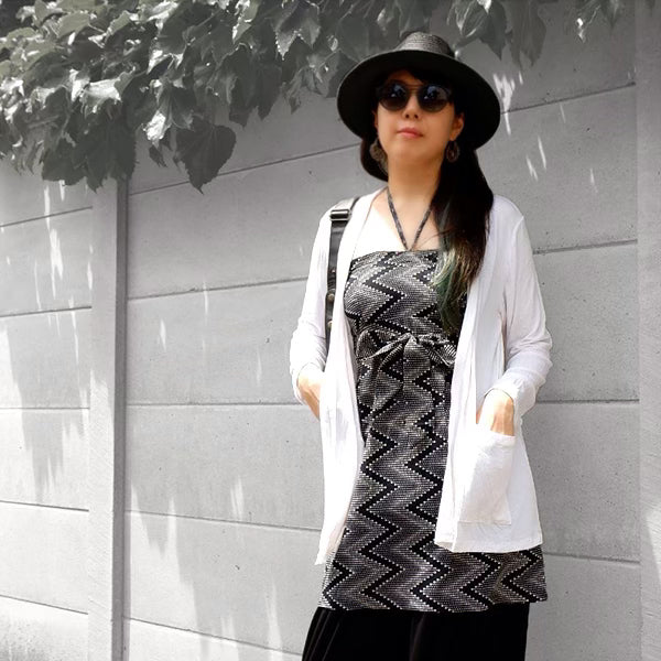 Ladies fluffy cardigan