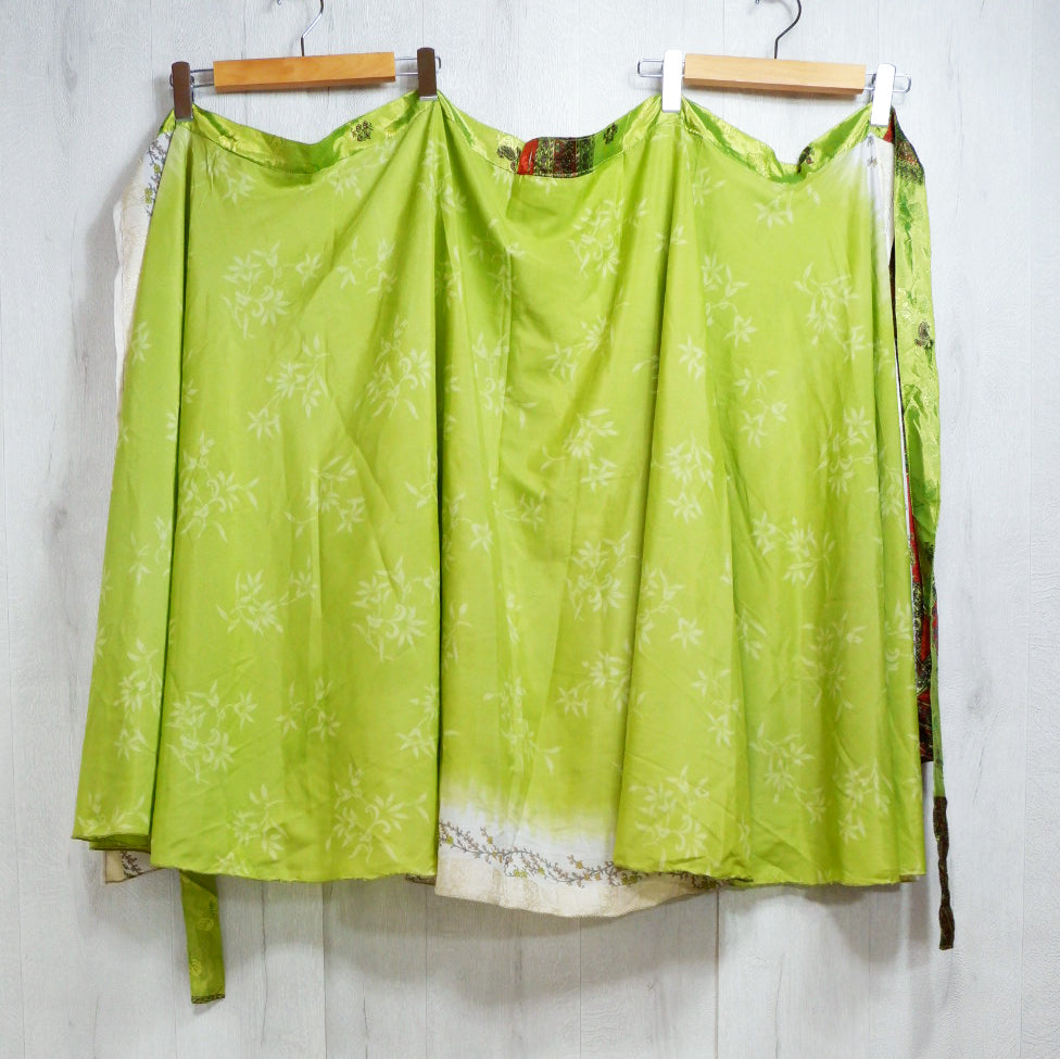 Sari style wrap around skirt